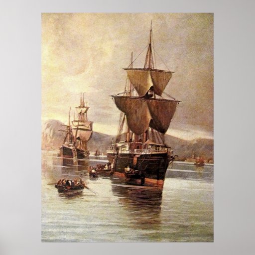 una nave en el mar 04 poster