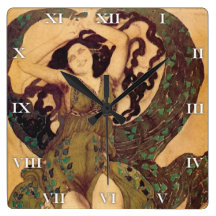 Una ninfa, para el ballet Russes por Bakst - reloj