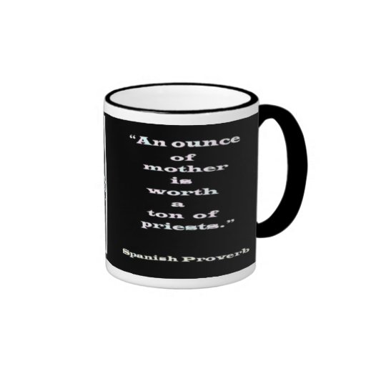 Una onza de la taza de la madre