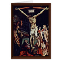 Una pequeña crucifixión: Cristo en la cruz, mag de Tarjetón