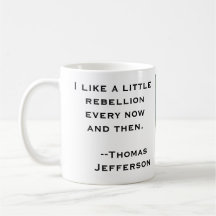 Una pequeña rebelión tazas