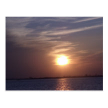 Una postal determinada del sol