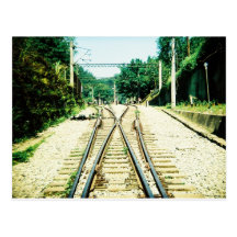 una postal ferroviaria