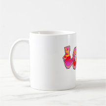 Una qué 'love'ly taza u tenga