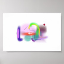 Una rana poster