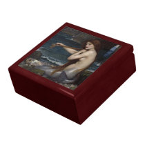 Una sirena de John William Waterhouse cajas de regalo
