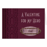 Una tarjeta del día de San Valentín para mi héroe 
