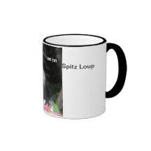 Una taza a los colores Pasión Spitz Lobo