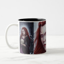 "" Una taza amonestadora del Dos-Tono