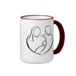 Una taza feliz de la familia