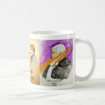 Una taza musical diseñada