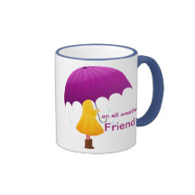 Una taza para cualquier estación del amigo