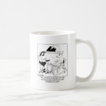 Una vaca da testimonio tazas