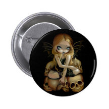 "Una vela en" el botón oscuro Pins