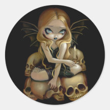 "Una vela en" el pegatina oscuro