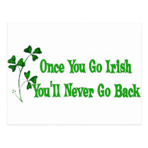Una vez que usted va irlandés postal