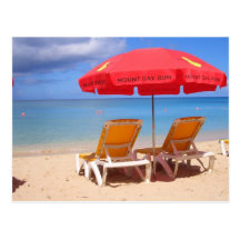 Únase a me en la playa postales