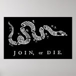 Únase a o muera impresión posters
