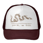 Únase a o muera - libertario gorras de camionero