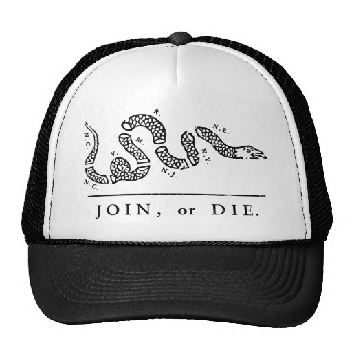 Únase a o muera - libertario gorro