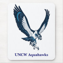 UNCW Aquahawks Tapetes De Ratones
