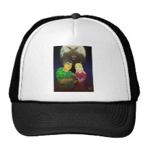 Underneth la Luna Llena Gorras De Camionero