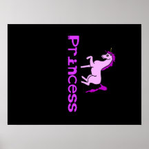 unicornio de la princesa posters