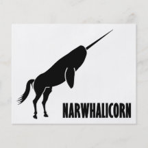 Unicornio de Narwhalicorn Narwhal Flyer A Todo Color