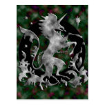 Unicornio de plata Herald Postales