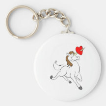 Unicornio del amor llavero