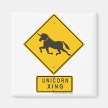 Unicornio XING Imán De Nevera