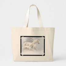 Unicornios lindos en la nieve 1 bolsa