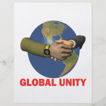 Unidad global flyer personalizado