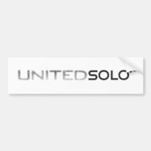 UNIDO A SOLAS ETIQUETA DE PARACHOQUE