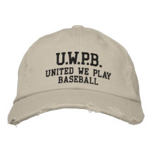UNIDO NOSOTROS BÉISBOL DE PLAY™ GORRAS BORDADAS