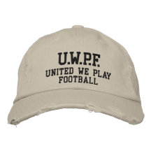 UNIDO NOSOTROS FÚTBOL DE PLAY™ GORRO BORDADO