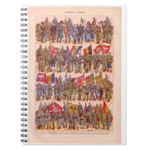 Uniformes de la primera guerra mundial libreta
