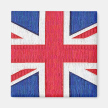 Union Jack - bandera del Reino Unido Iman Para Frigorífico