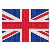 Union Jack - bandera del Reino Unido Tarjetas