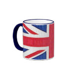 Union Jack - bandera del Reino Unido Taza De Café