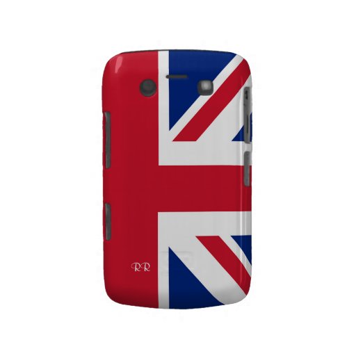 Union Jack británico patriótico en Blackberry intr Blackberry Funda