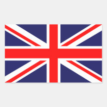 Union Jack clásico Etiqueta
