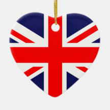 Union Jack clásico Ornamentos De Reyes