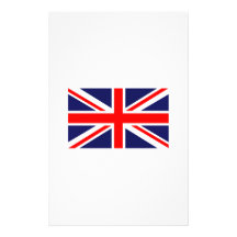 Union Jack clásico Papelería Personalizada