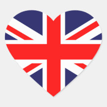 Union Jack clásico Pegatinas