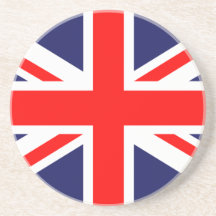 Union Jack clásico Posavaso Para Bebida