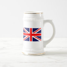 Union Jack clásico Tazas De Café