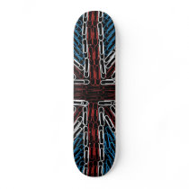 Union Jack de Paperclips patineta
