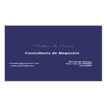 Unique Cool Simplicity Plain Cartões De Visitas