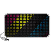 Universal Speake de Techno Multicolors Mini Altavoces